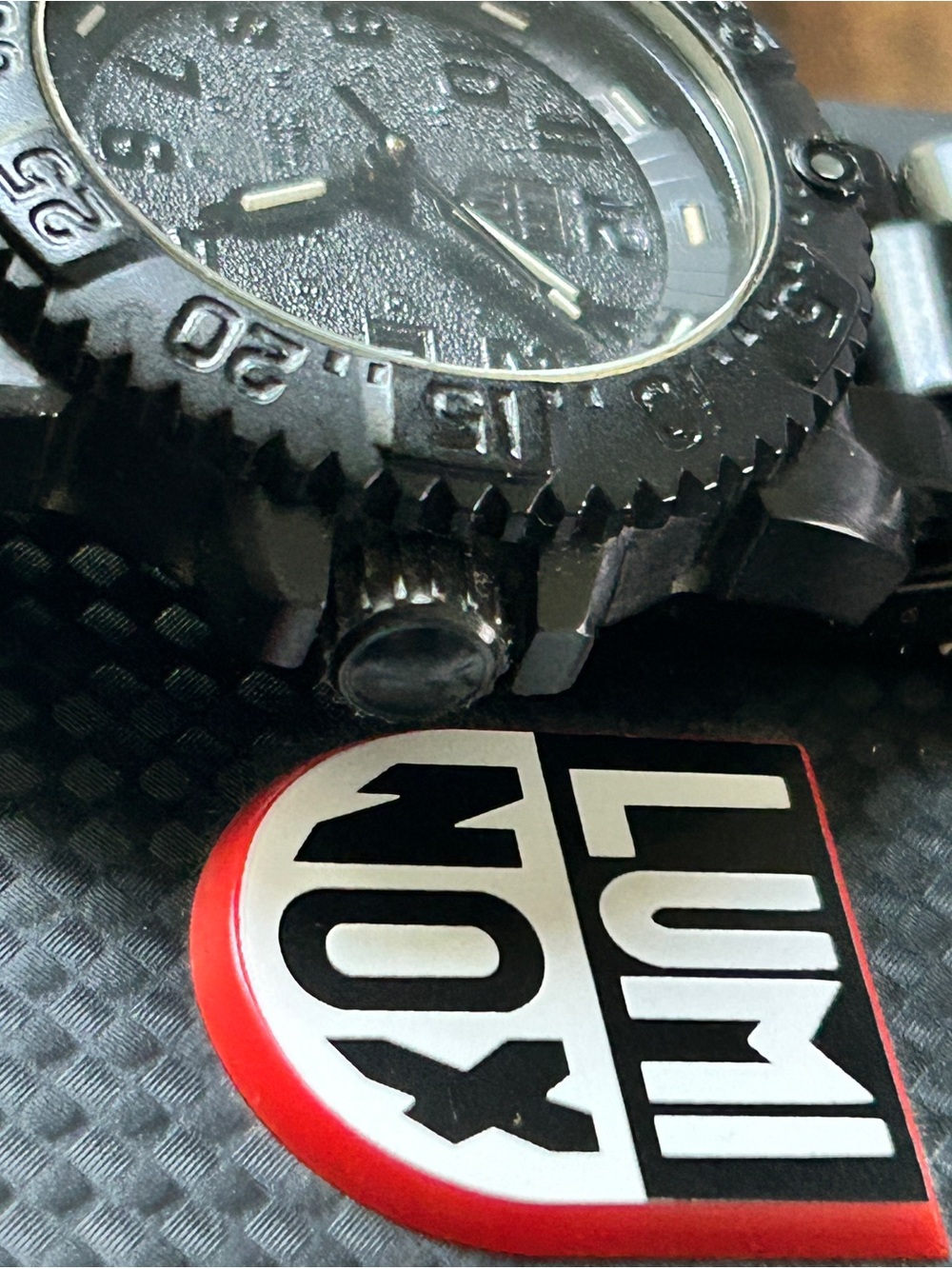 Luminox Navy SEAL 3152.BO Blackout Steel Colormark Swiss Watch + Box - Picture 3 of 6